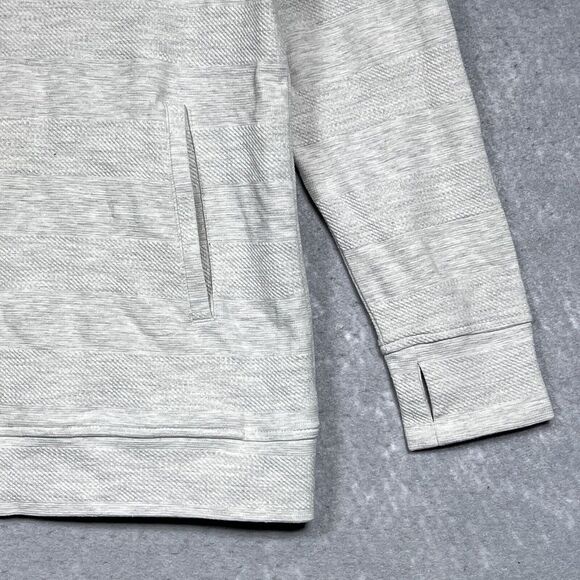 Zyia Sweatshirt Womens Size Large Gray Pullover Hoodie Gym Yoga Training - Picture 4 of 11